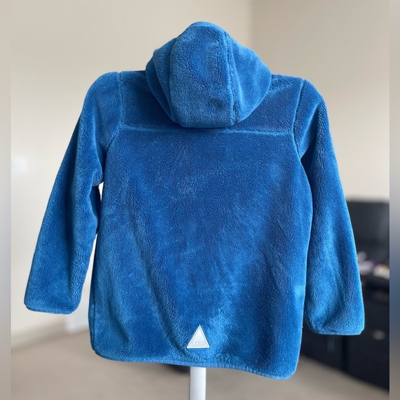 Blue LL Bean Fleece Sweater for BOYS, Size 14-16 in Excellent Used Condition. - Picture 3 of 6